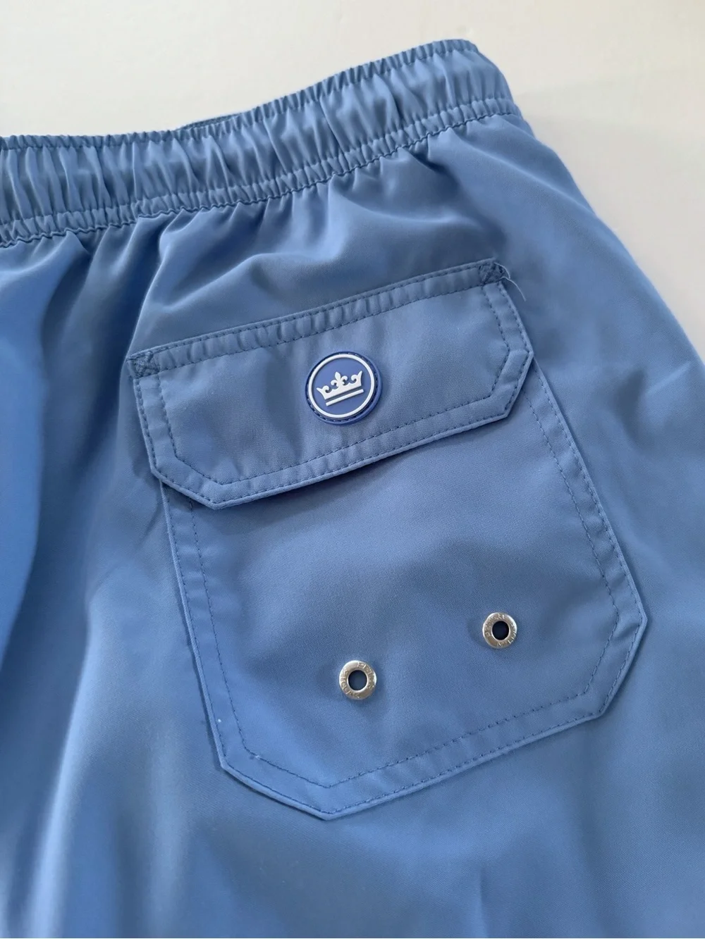 Peter Millar Seaside Men's L Blue Swim Trunks Lined Resort Preppy Sportswear